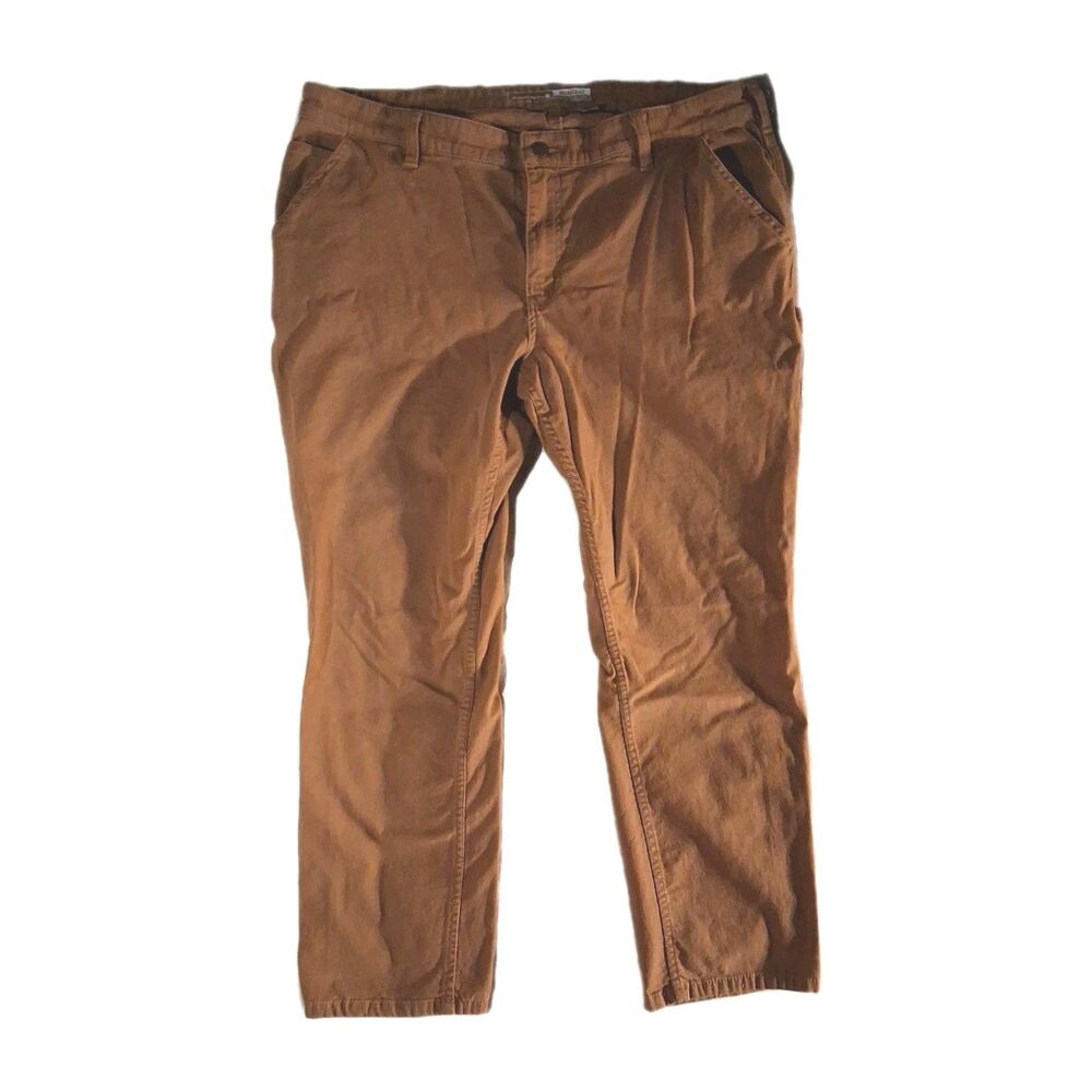 Carhartt BN5113-W Rugged Flex Relaxed Fit Canvas Women’s Pants Size 16 Short